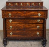 CLASSICAL MAHOGANY BUREAU, 46