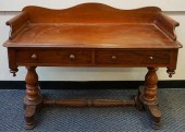 CLASSICAL MAHOGANY DESK (AS IS