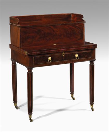 Classical mahogany desk   