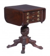 CLASSICAL MAHOGANY DROP-LEAF W