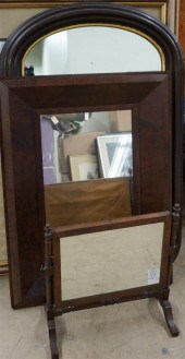CLASSICAL MAHOGANY MIRROR, VIC
