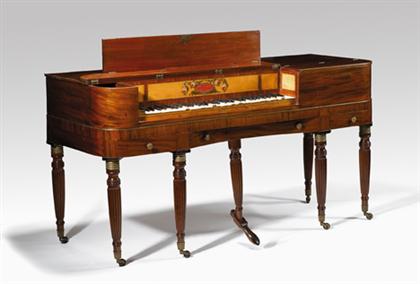 Classical mahogany pianoforte   