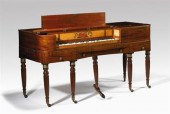 Classical mahogany pianoforte