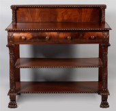 CLASSICAL MAHOGANY SERVER, 19T