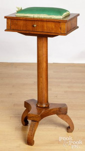 CLASSICAL MAHOGANY SEWING STAN