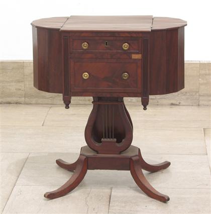 Classical mahogany sewing