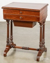 CLASSICAL MAHOGANY SEWING STAN