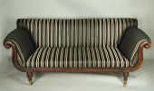 CLASSICAL MAHOGANY SOFA WITH B