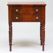 CLASSICAL MAHOGANY TWO DRAWER