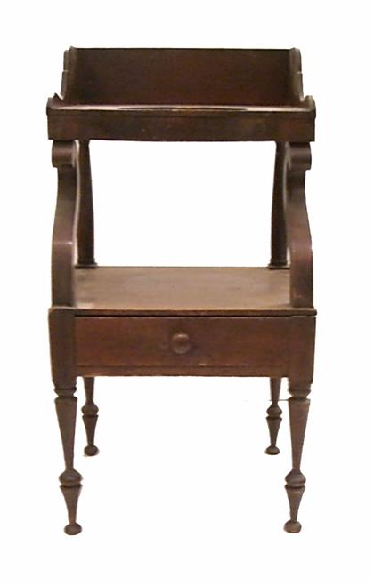 Classical mahogany washstand   