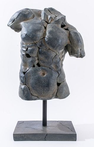 CLASSICAL MANNER MALE TORSO,