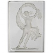 CLASSICAL NUDE FEMALE GLASS PL