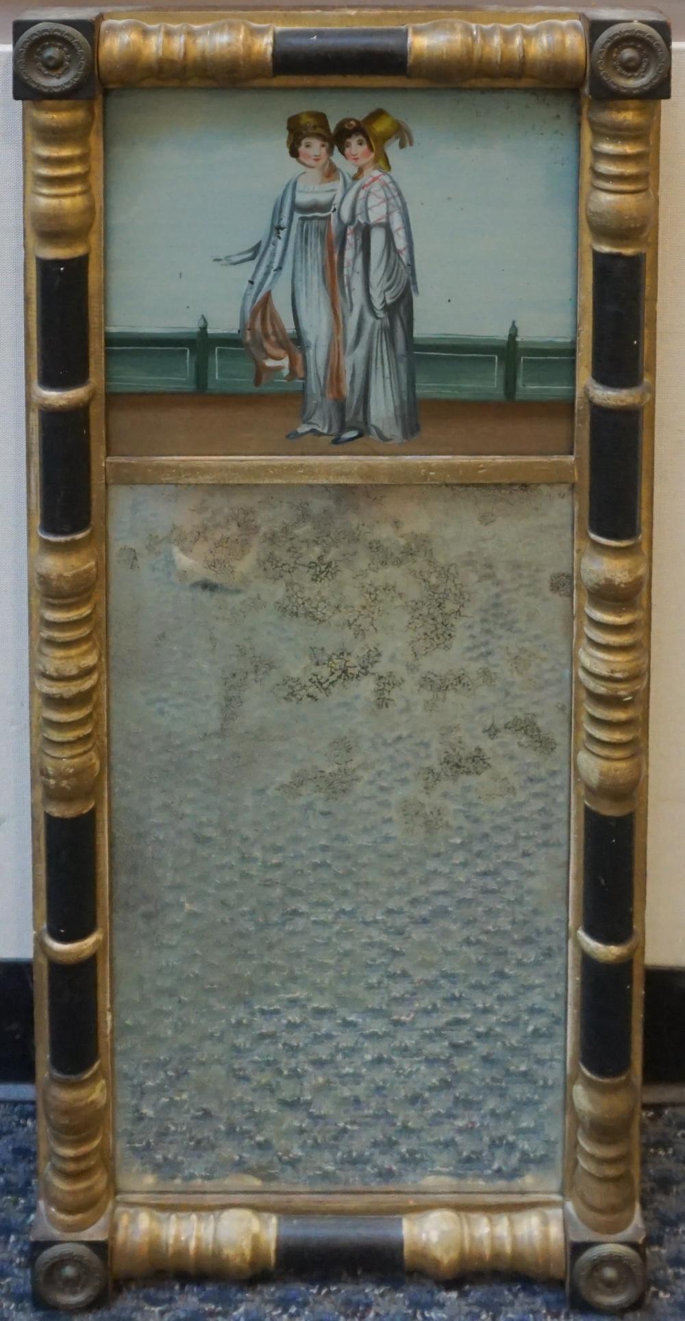 CLASSICAL PARTIAL GILT EBONIZED