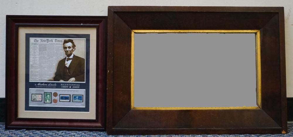 CLASSICAL PARTIAL GILT MAHOGANY