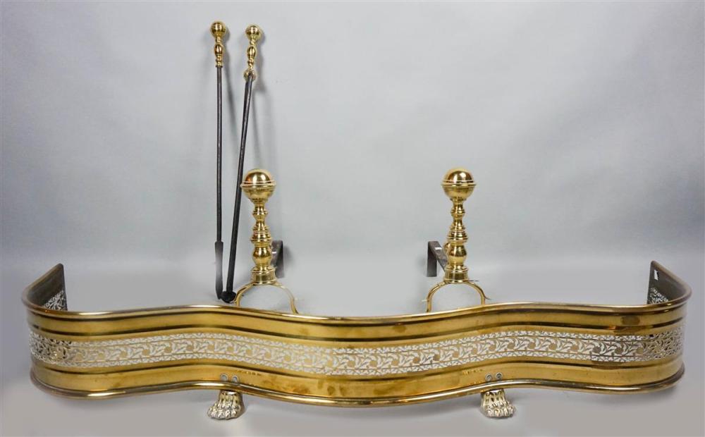 CLASSICAL PIERCED BRASS FENDER,