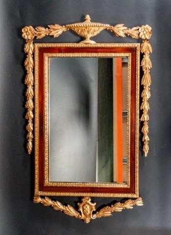 CLASSICAL REVIVAL MAHOGANY AND GILT