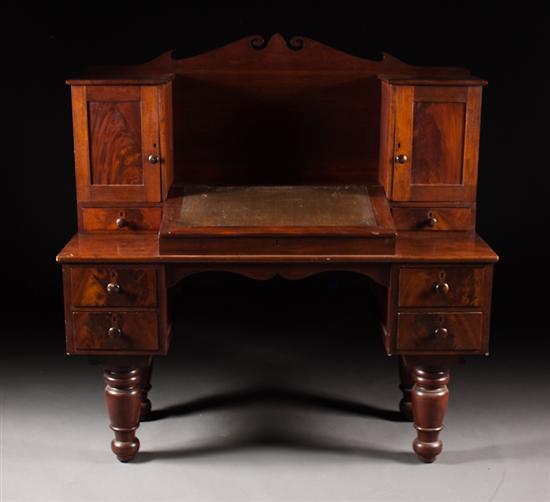 Classical Revival mahogany