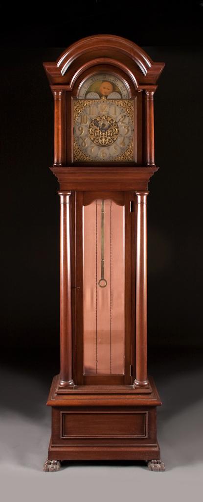 Classical Revival style mahogany