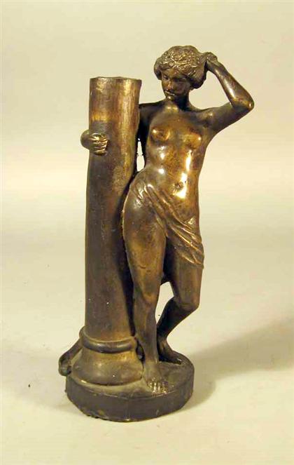 Classical spelter figure    Modeled