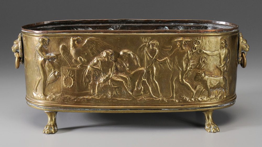 Classical Style Brass Planter