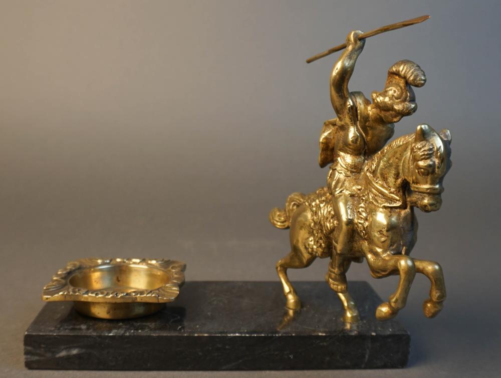 CLASSICAL STYLE BRONZE AND ONYX