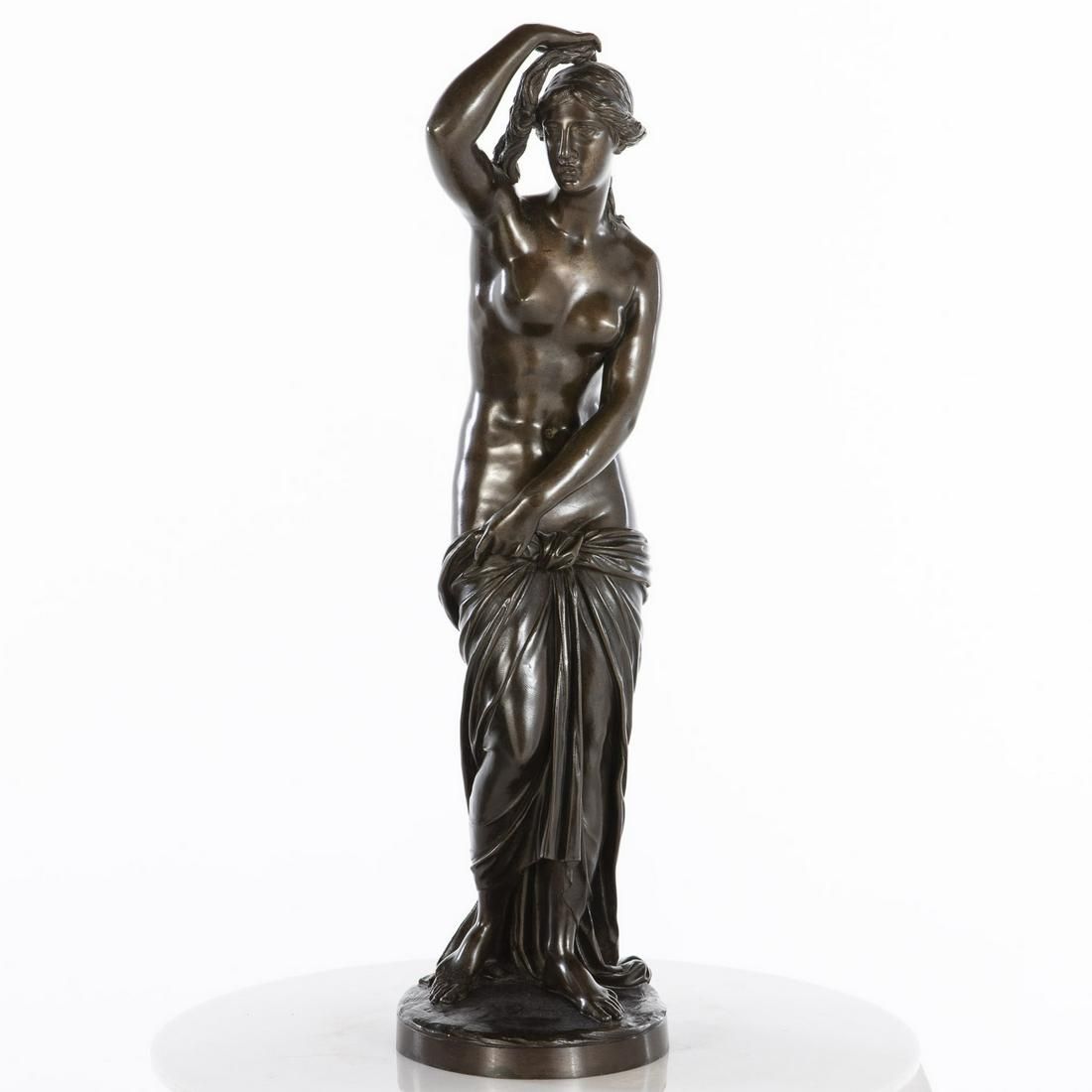 CLASSICAL STYLE BRONZE OF A NUDE