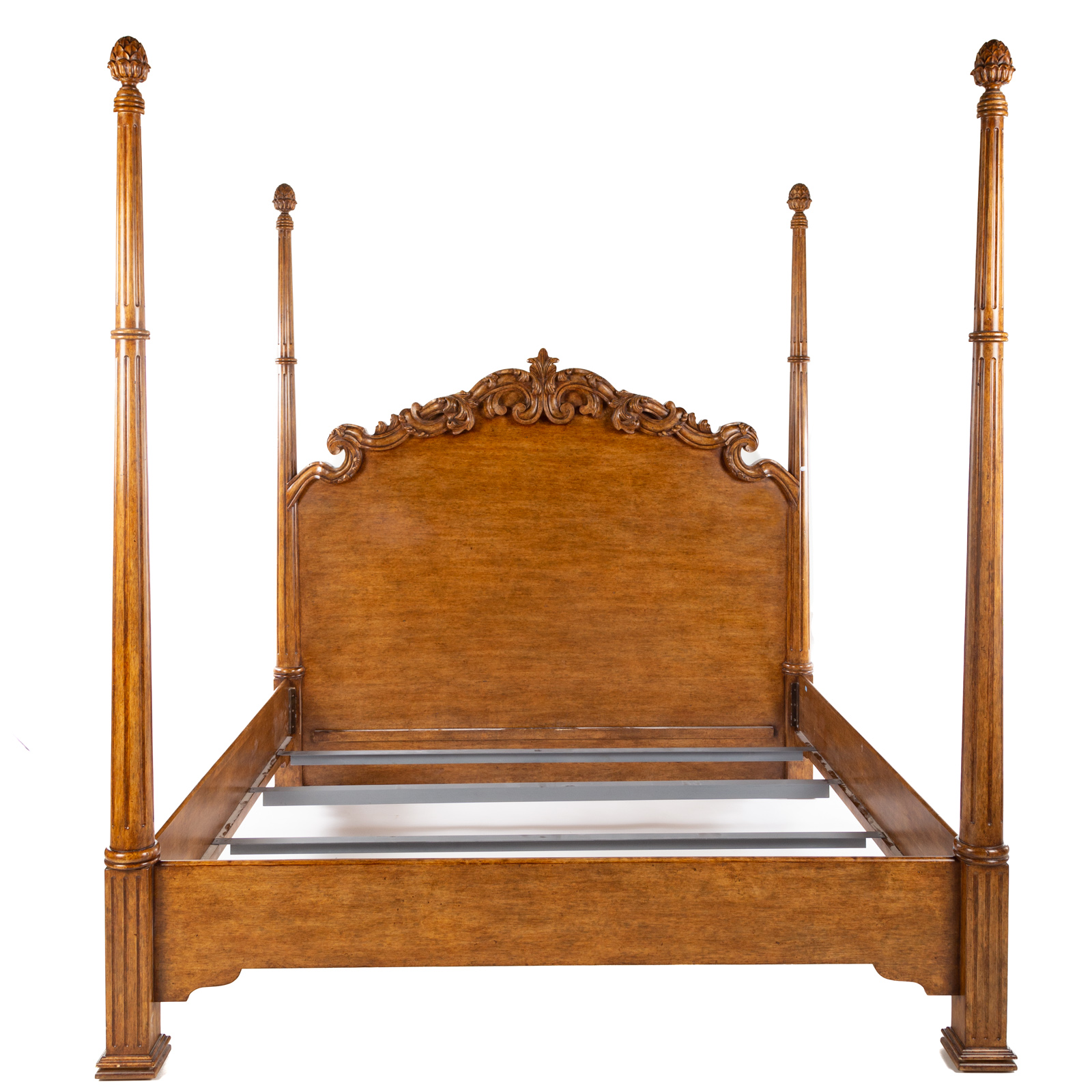 CLASSICAL STYLE CARVED KING-SIZE