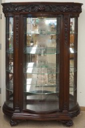 CLASSICAL STYLE CARVED MAHOGAN
