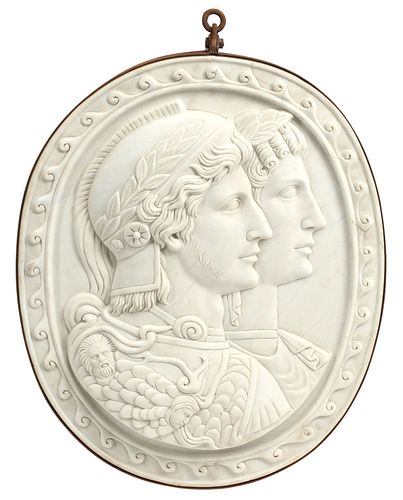 CLASSICAL STYLE CARVED MARBLE