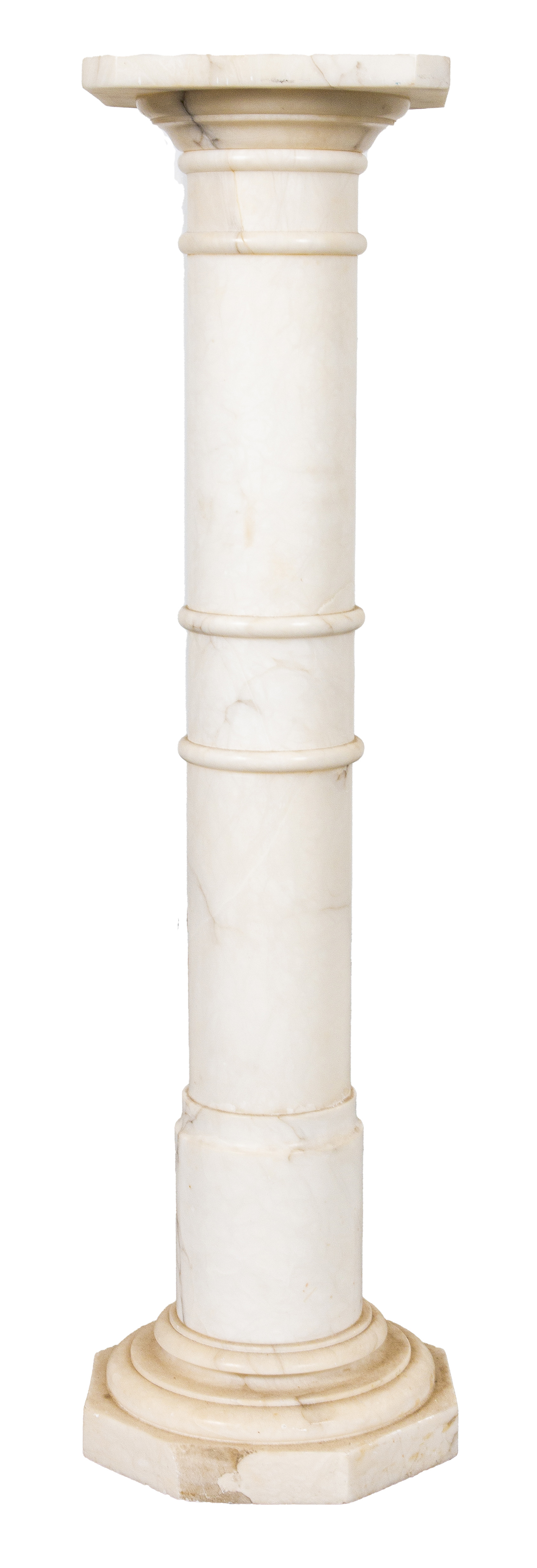 CLASSICAL STYLE CARVED WHITE MARBLE