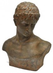 CLASSICAL STYLE CAST BUST OF A