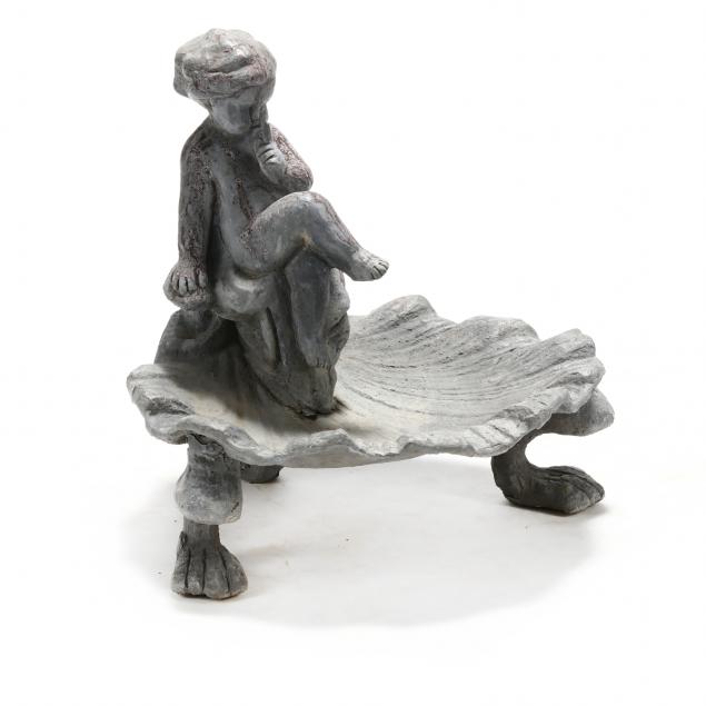 CLASSICAL STYLE CAST LEAD BIRD BATH