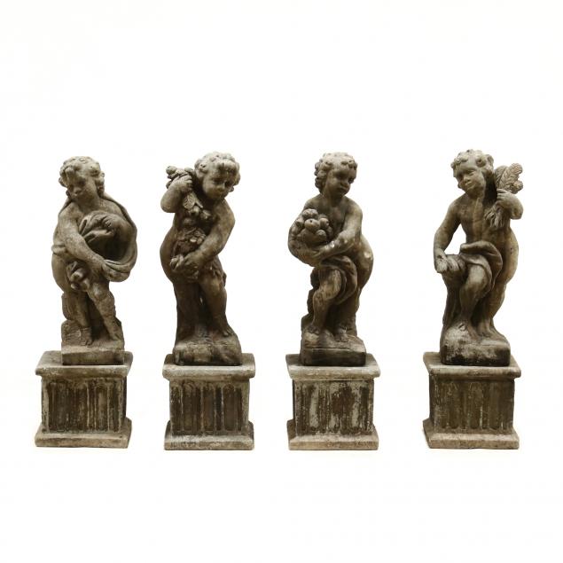 CLASSICAL STYLE CAST STONE FOUR