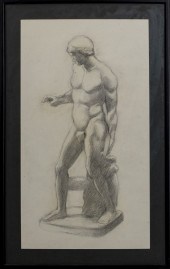 CLASSICAL STYLE DRAWING OF A M