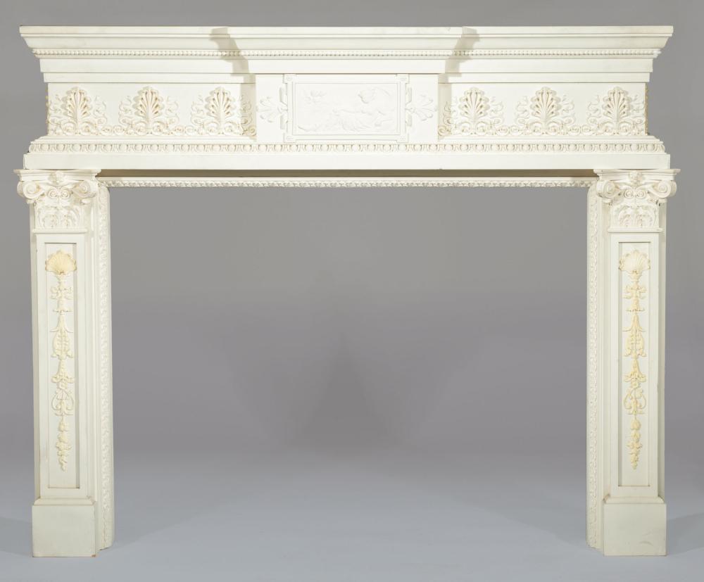 CLASSICAL-STYLE FIREPLACE