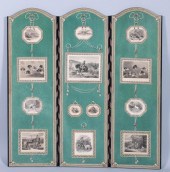 CLASSICAL STYLE GREEN PAINTED