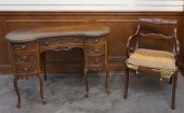 CLASSICAL STYLE MAHOGANY ARMCH