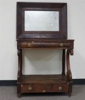 CLASSICAL STYLE MAHOGANY CONSO