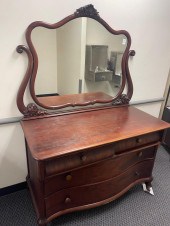 CLASSICAL STYLE MAHOGANY DRESS