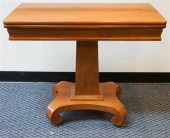 CLASSICAL STYLE MAHOGANY FOLD-