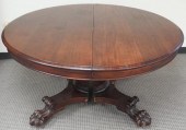 CLASSICAL STYLE MAHOGANY ROUND