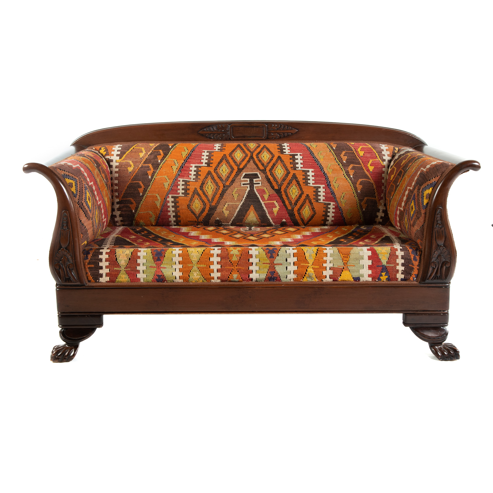 CLASSICAL STYLE MAHOGANY SOFA