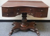 CLASSICAL STYLE MAHOGANY WRITI