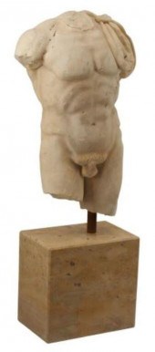 CLASSICAL STYLE  MALE TORSO ON