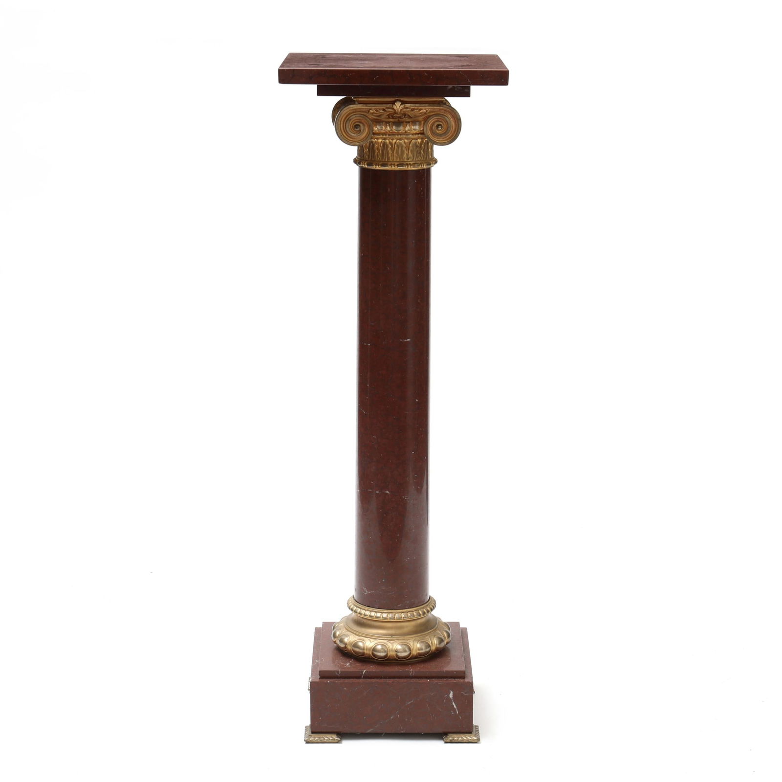 CLASSICAL STYLE MARBLE AND ORMOLU