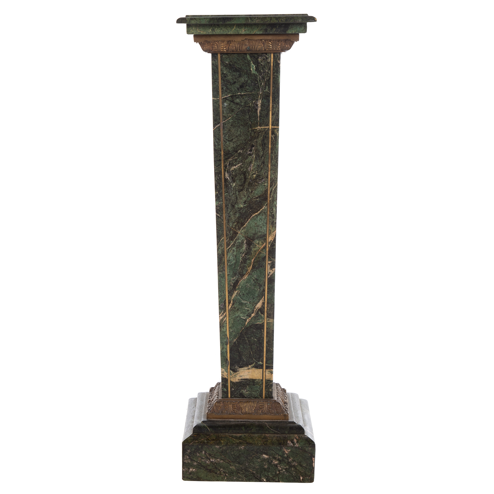 CLASSICAL STYLE MARBLE & BRASS
