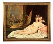 CLASSICAL-STYLE PAINTING SIGNE