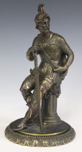 CLASSICAL STYLE PATINATED BRON