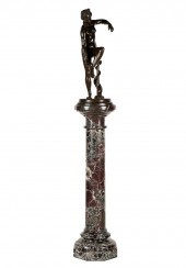 CLASSICAL-STYLE PATINATED BRON