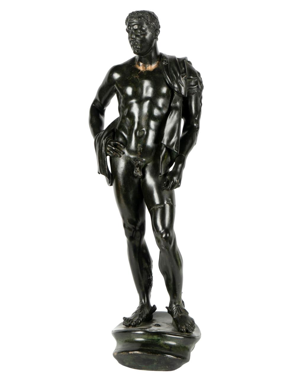 CLASSICAL-STYLE PATINATED BRONZE